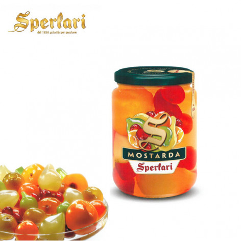 Mostarda SPERLARI frutta mista - 560 gr.